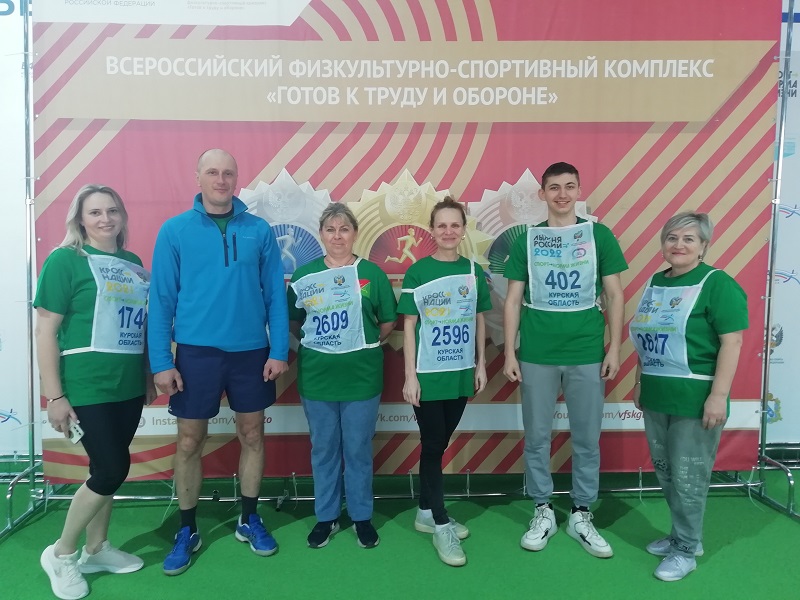 Команда Щигровского района приняла участие в фестивале ГТО.