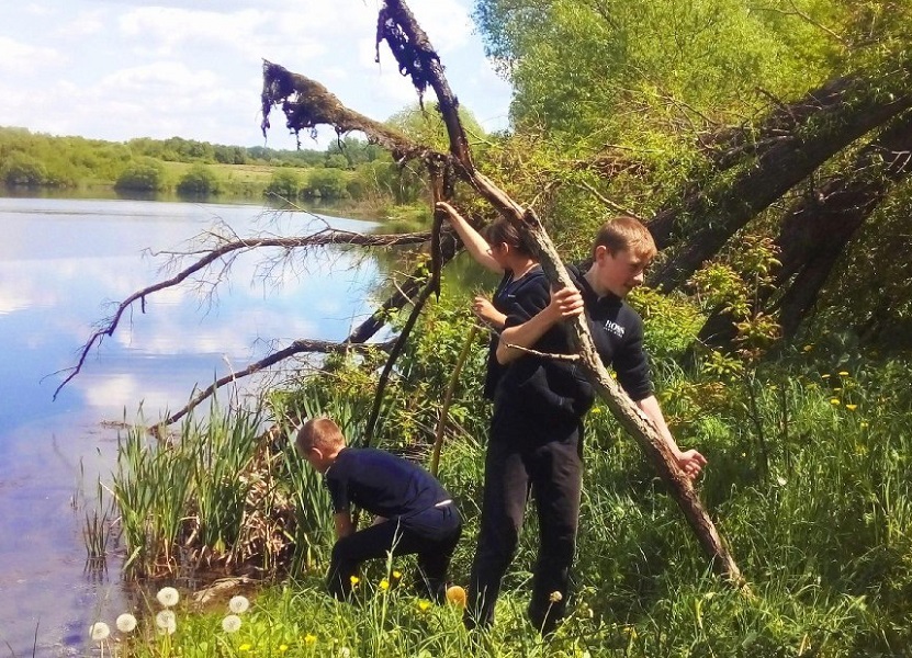 В Щигровском районе прошла экологическая акция.